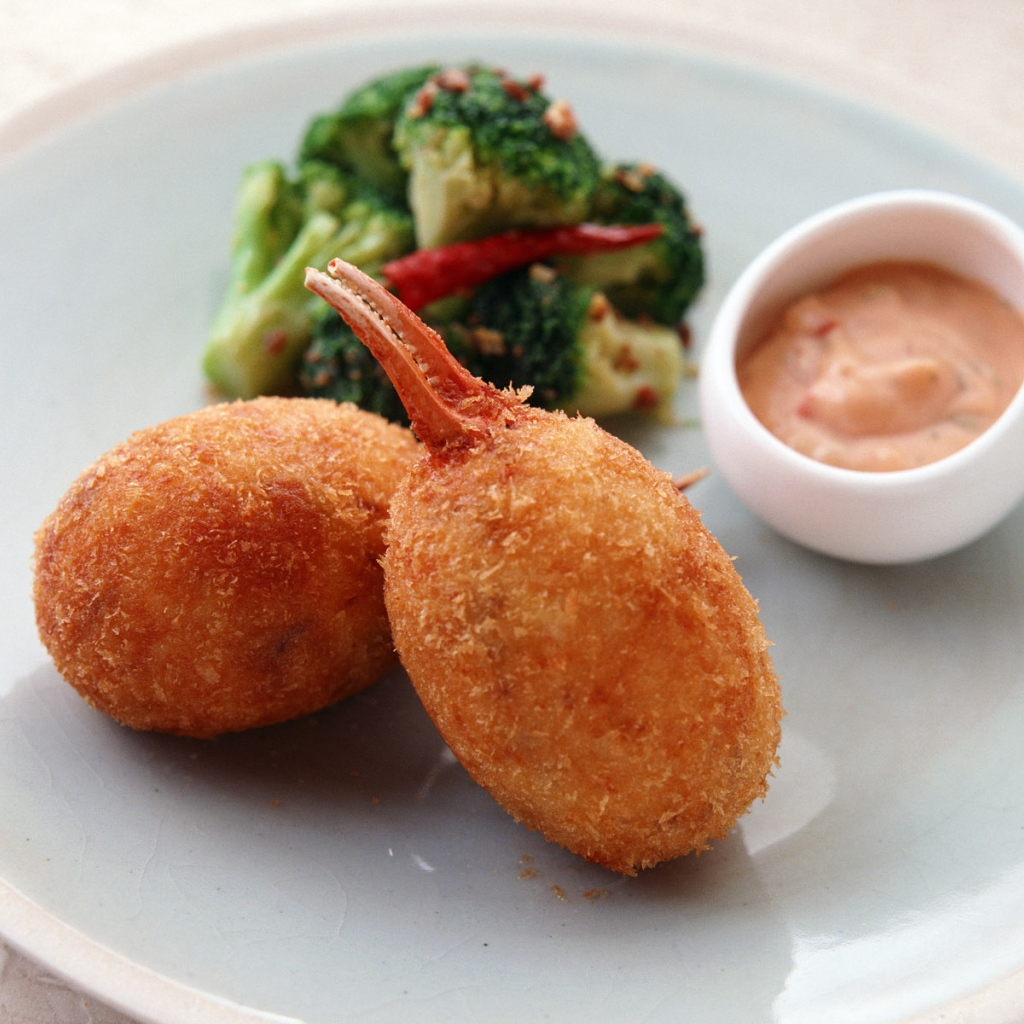 Обжаренный краб