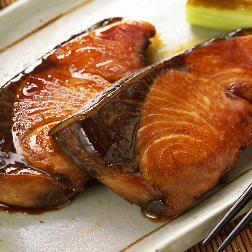 Обжаренные кусочки рыбы