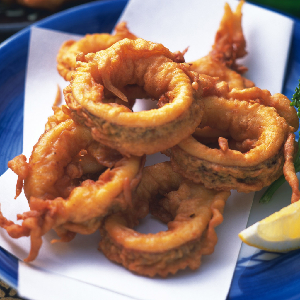 Жаренный кальмар