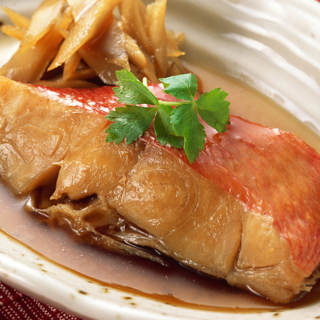 Жаренная форель