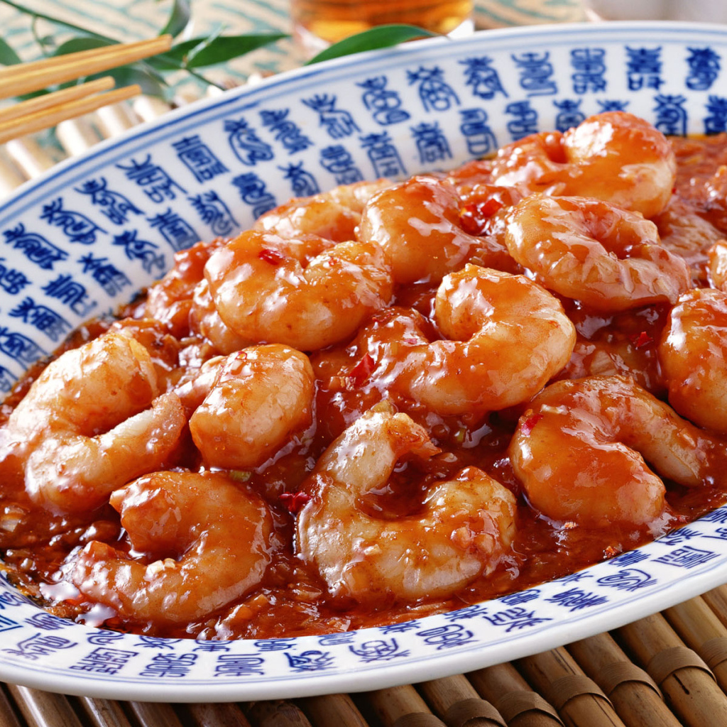 Креветки в томате