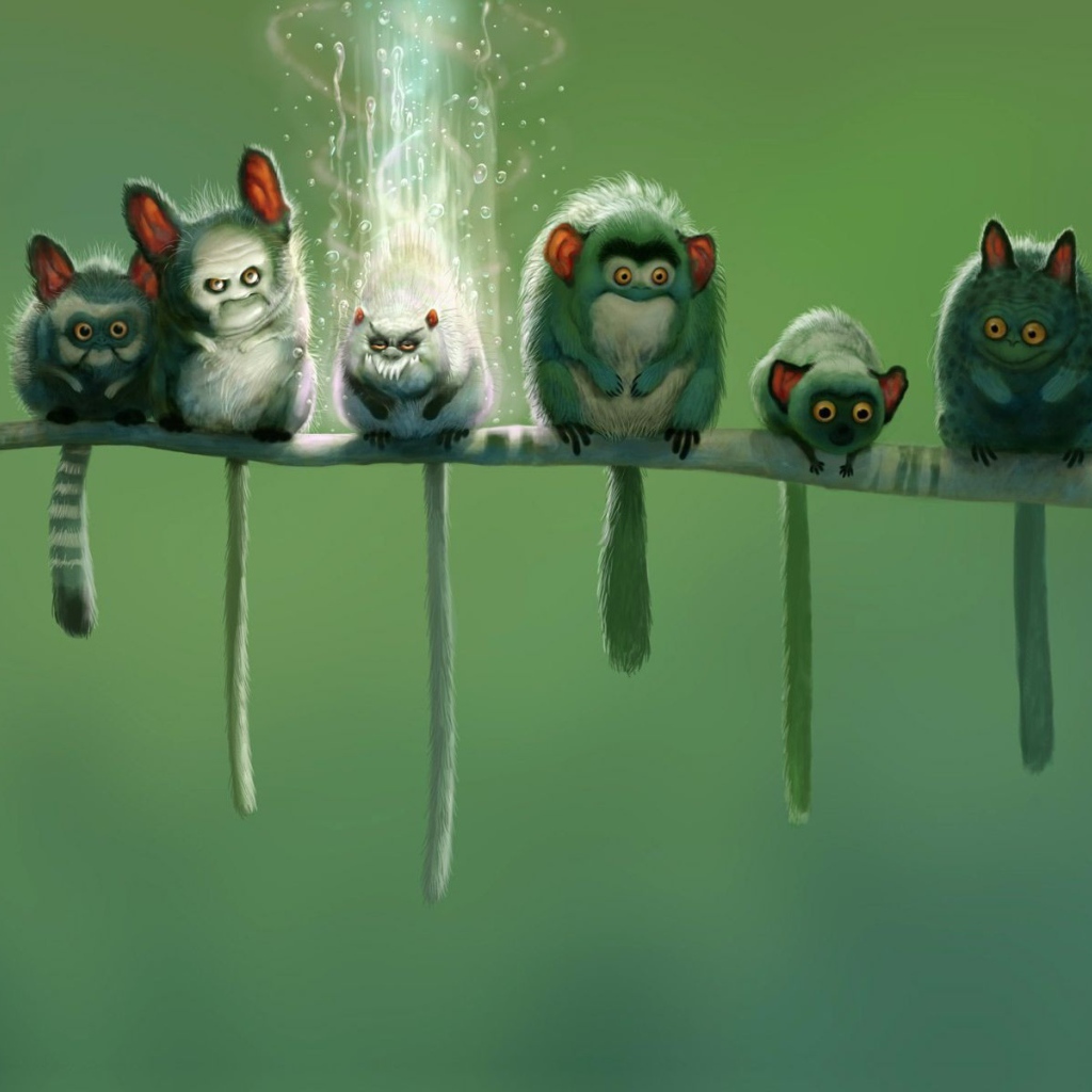 Свисающие хвосты