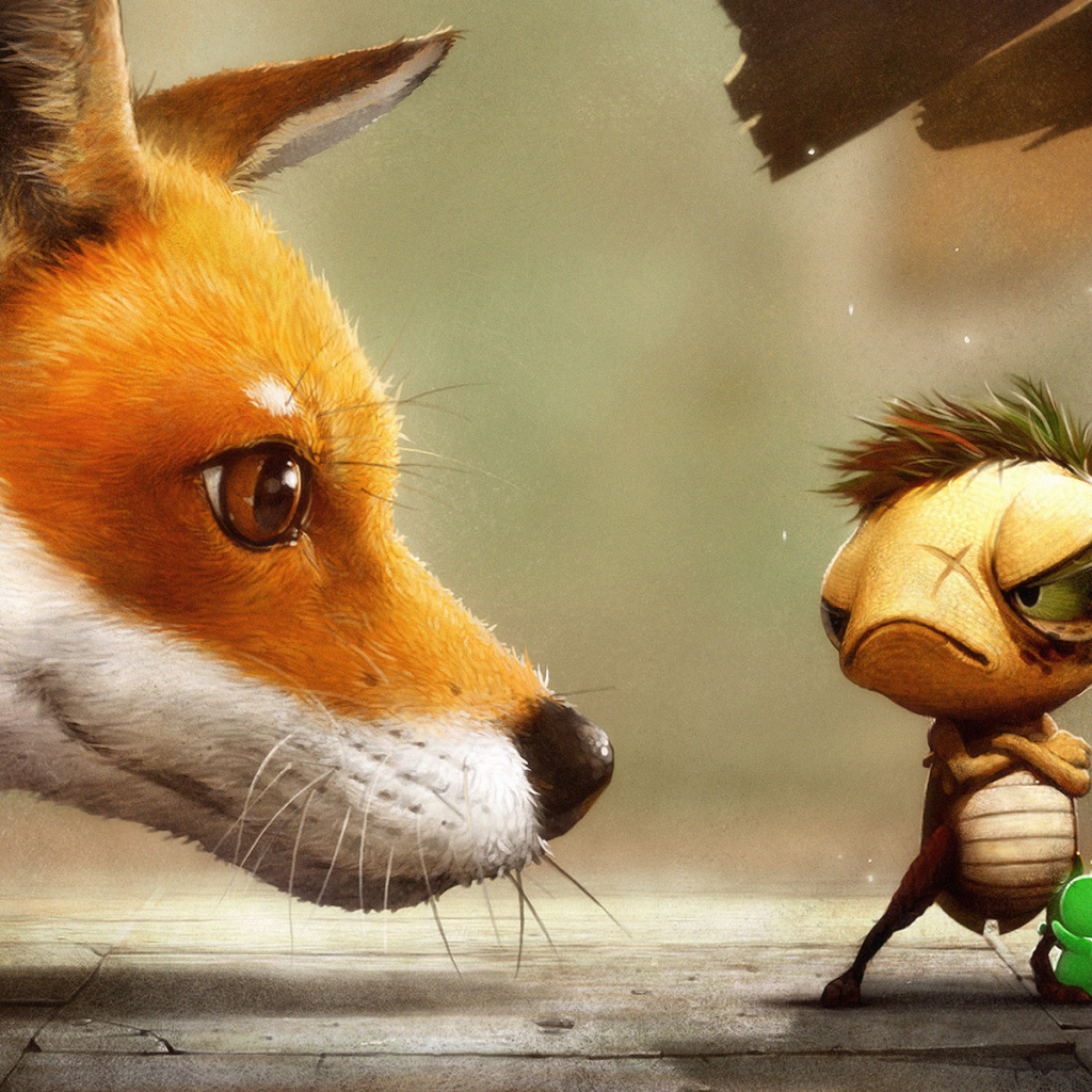 Лиса и жук неформал