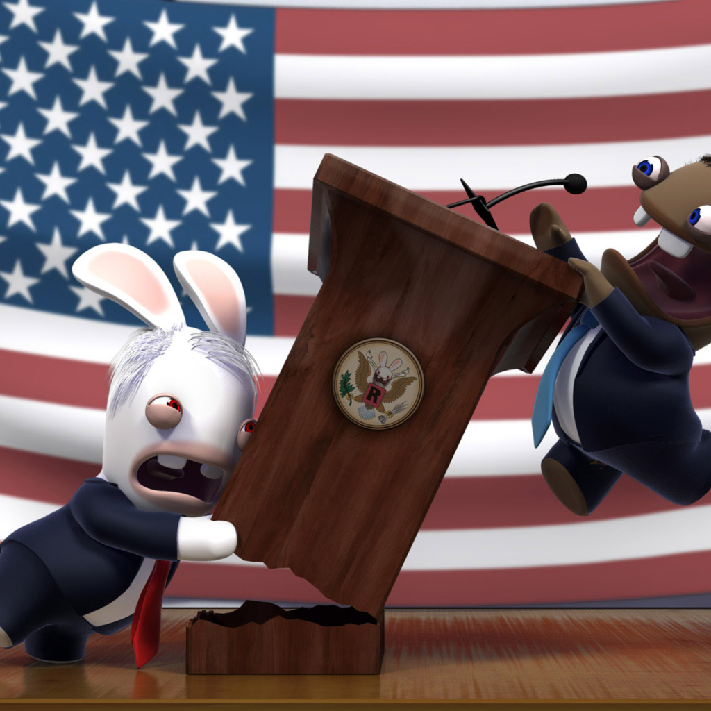 Кролик МакКейн и кролик Обама