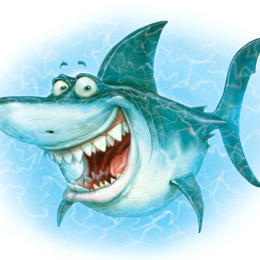 Веселая акула