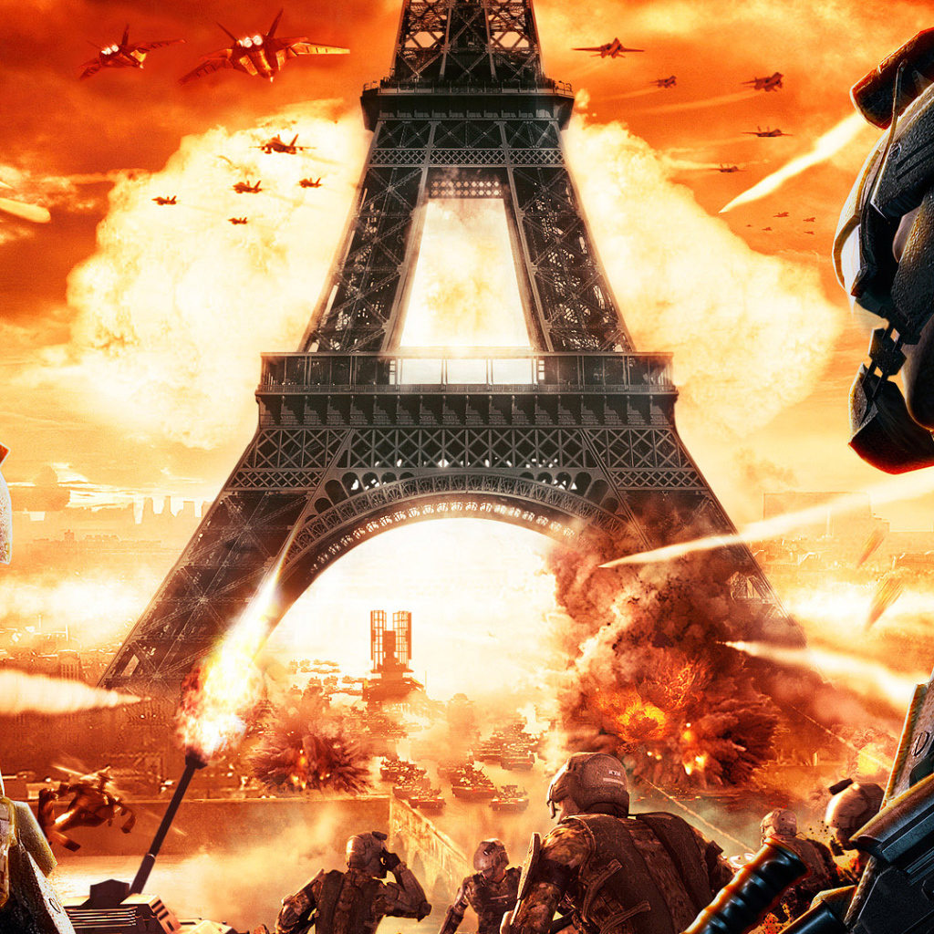 Париж в огне