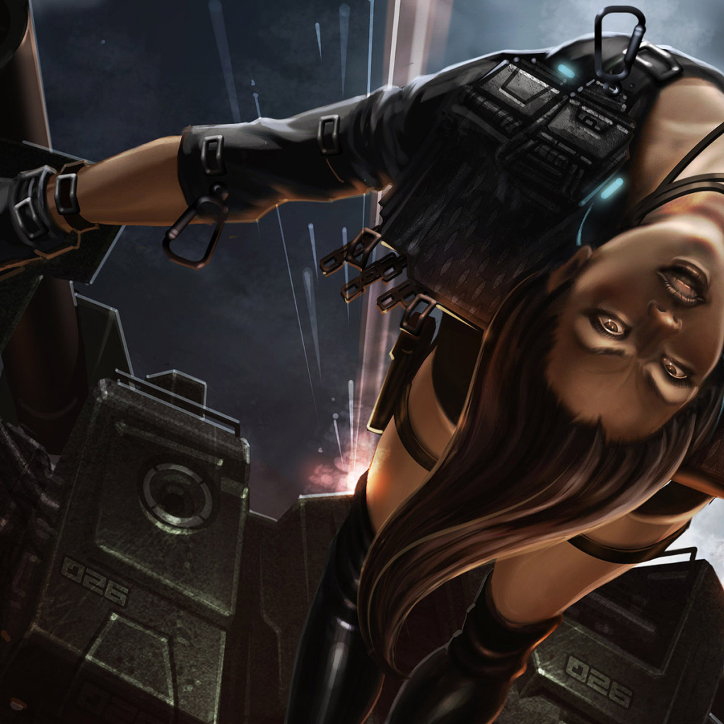 Девушка воин