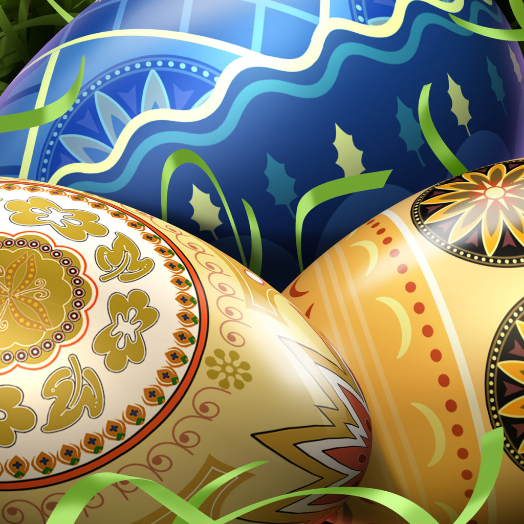 Расписные Пасхальные яйца