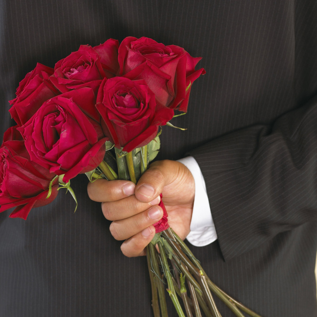 Цветы от любимого на 8 марта