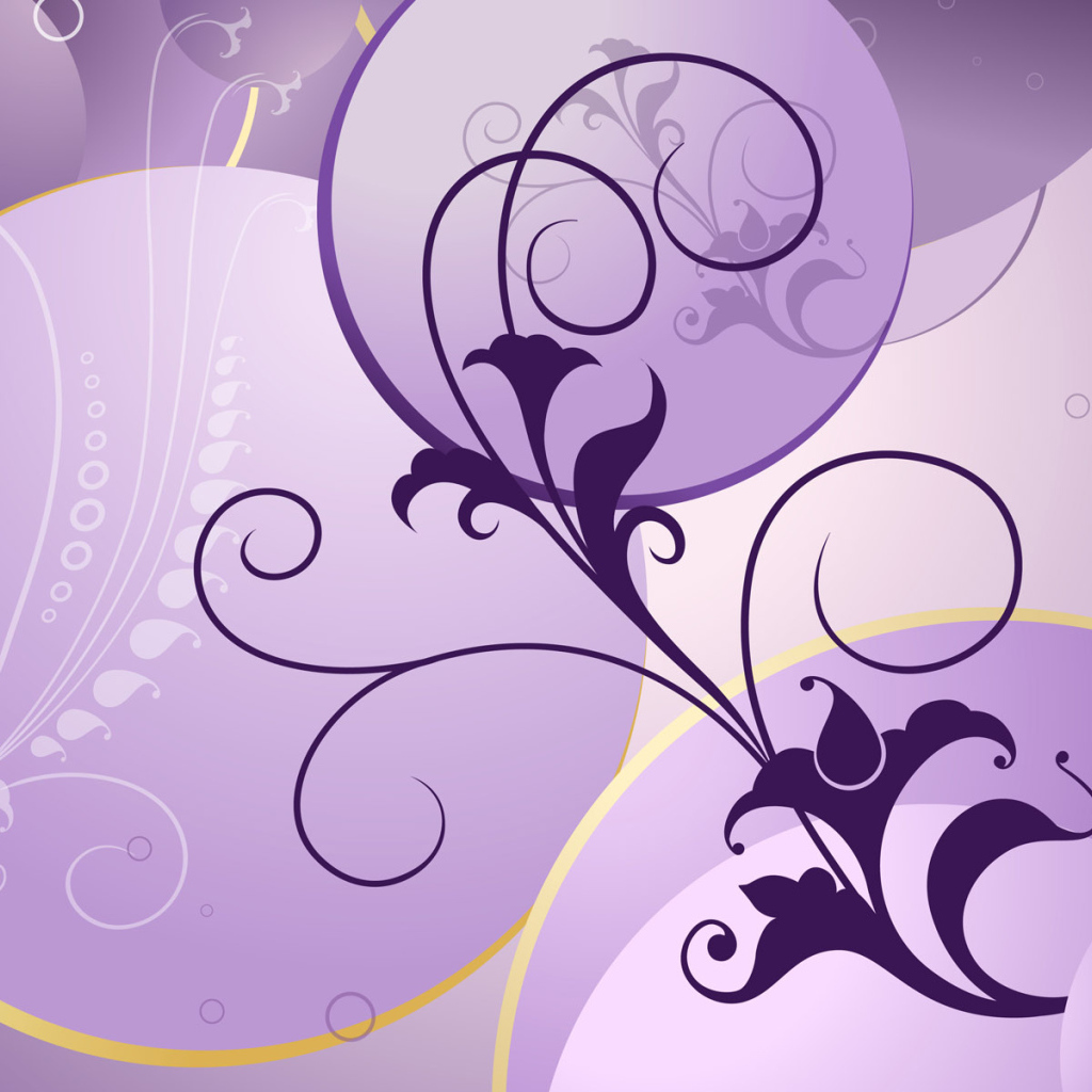 Фиолетовый цветок на 8 марта