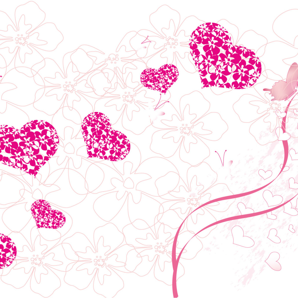 Коллаж сердец