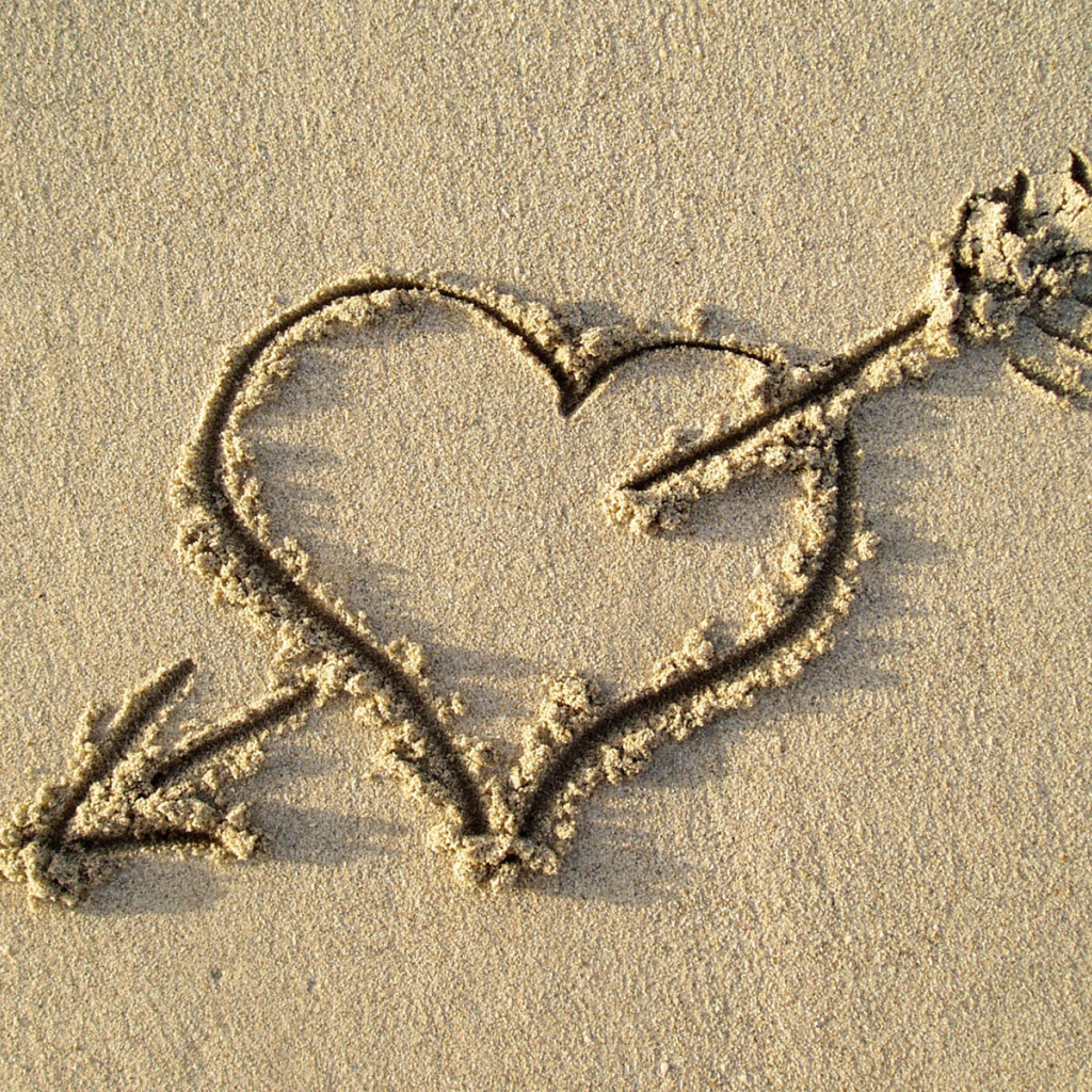 Рисунок на песке