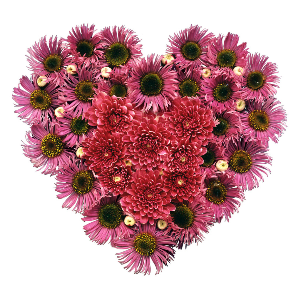 Цветочное сердце