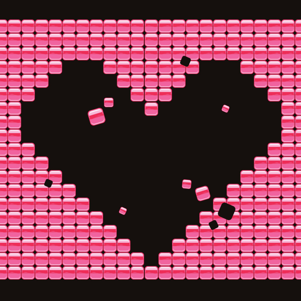 Сердце мозаика