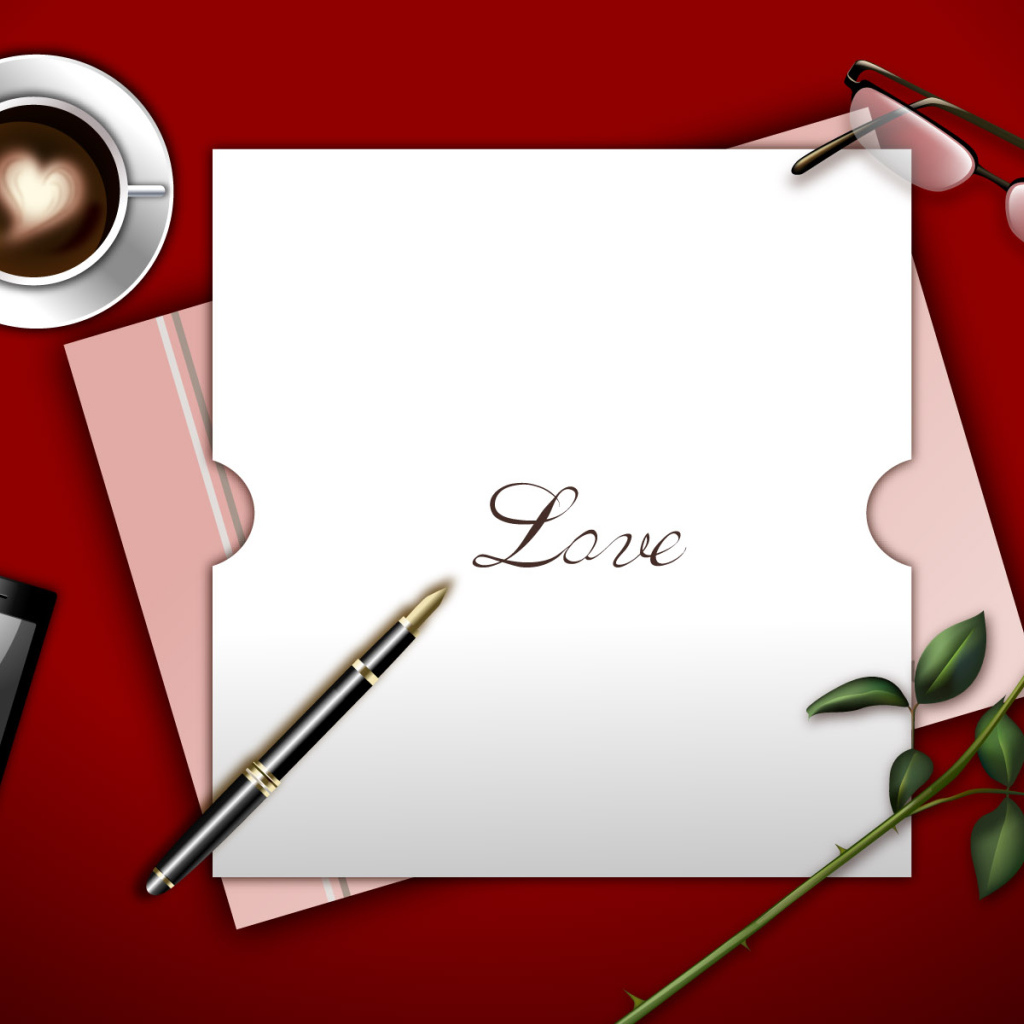 Любовное письмо на День Святого Валентина
