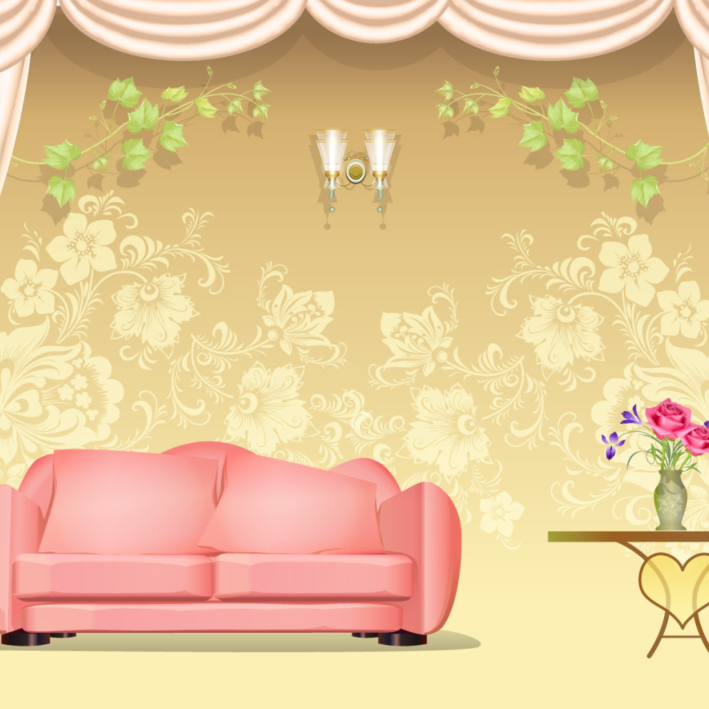 Розовый дизайн