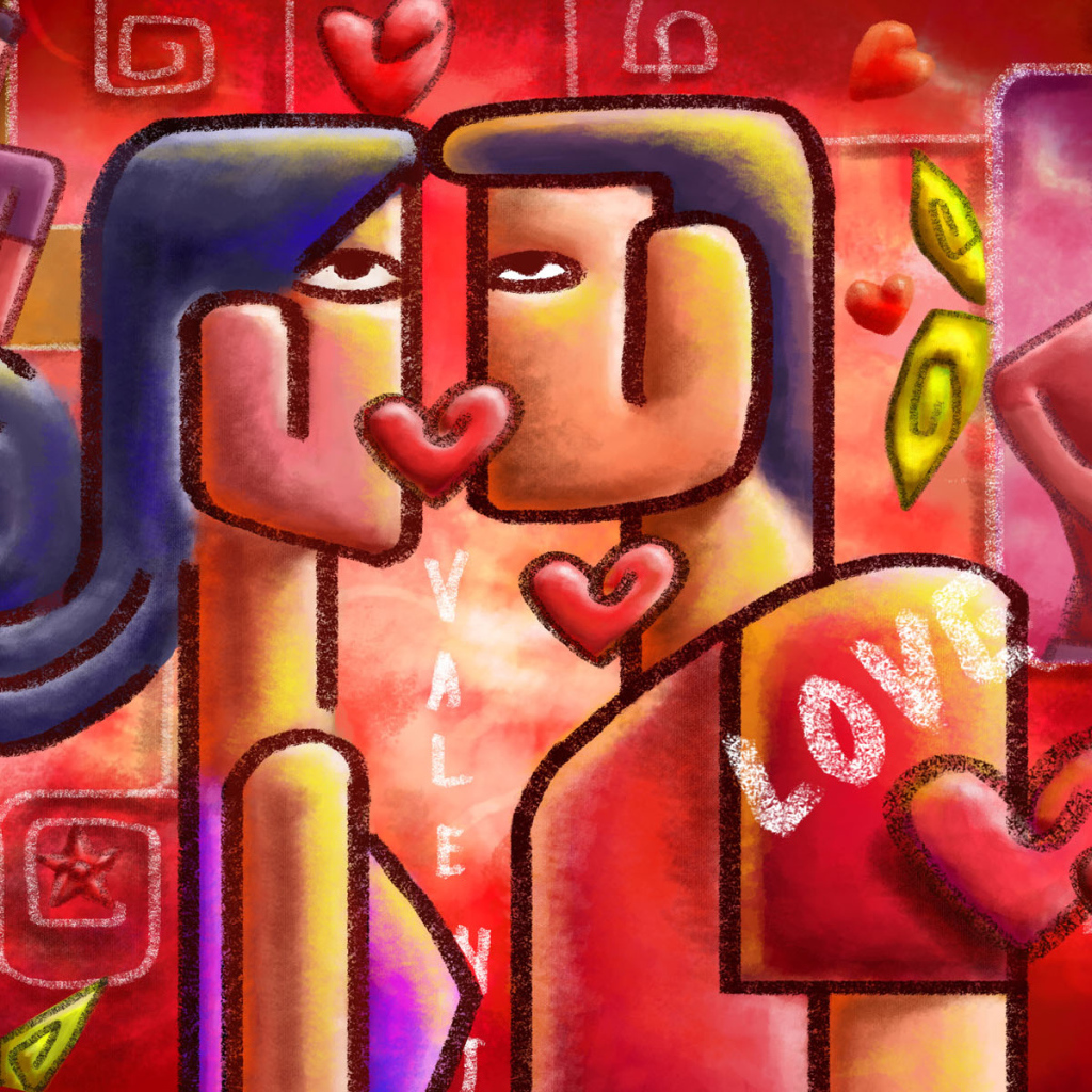 Жаркий поцелуй