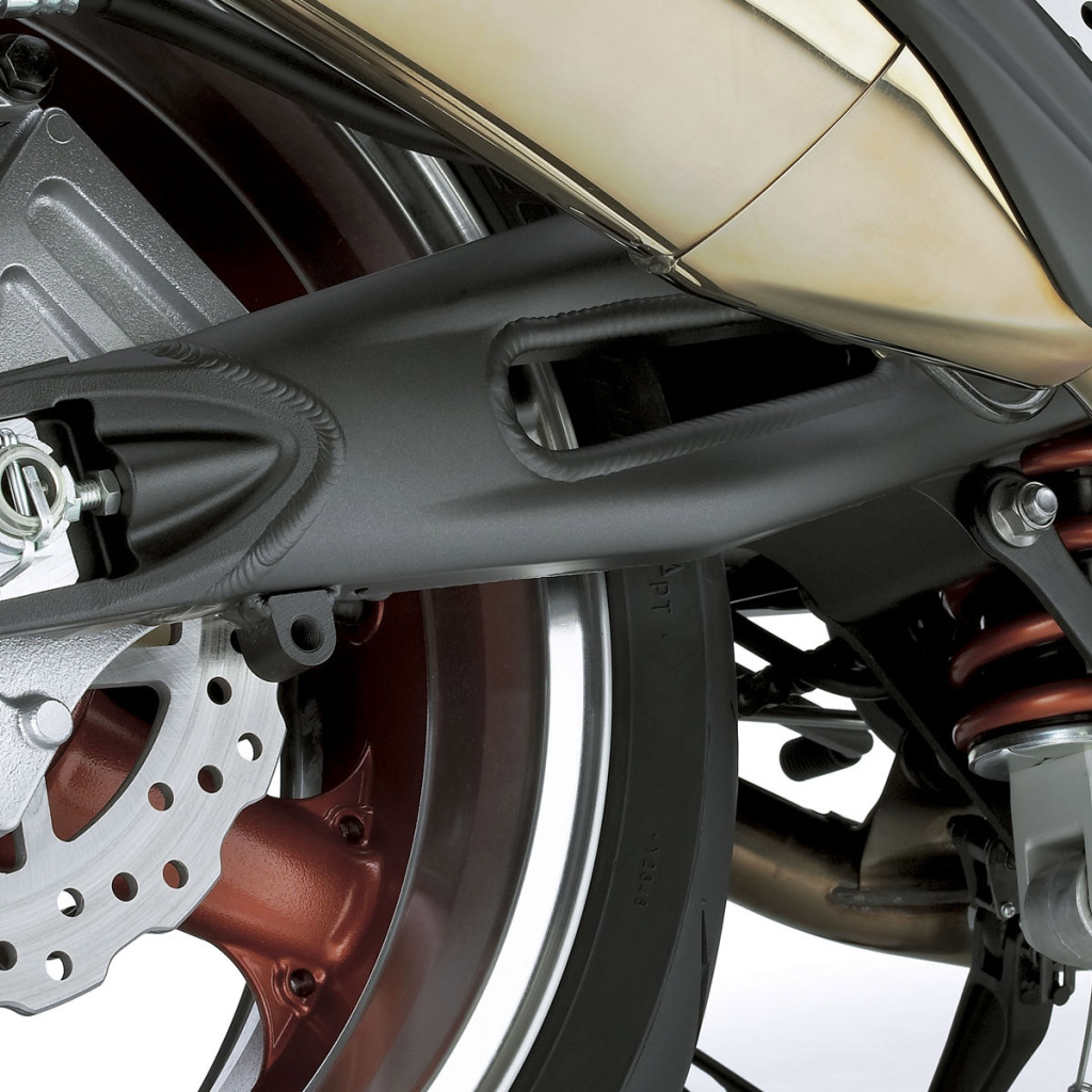 Заднее колесо мотоцикла