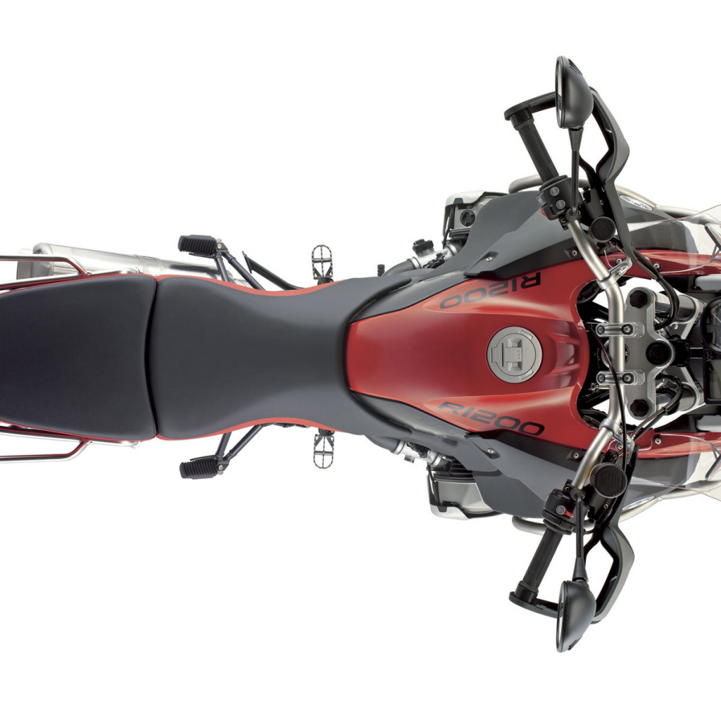 Мотоцикл BMW / Байк BMW вид сверху