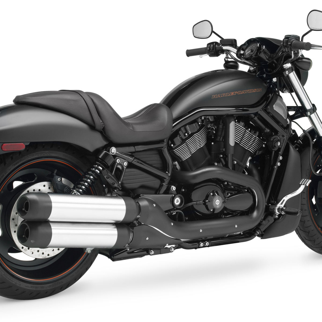 Harley Davidson черный красавец