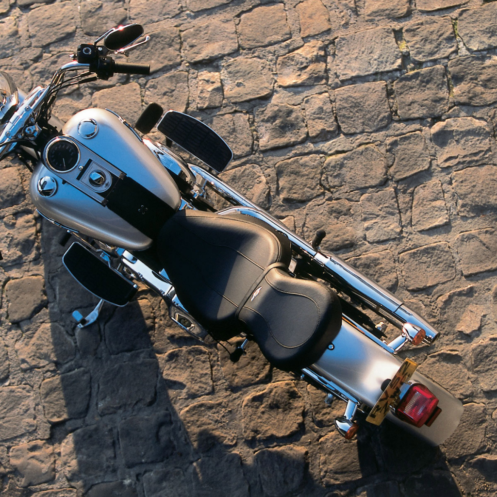 Harley Davidson вид сверху