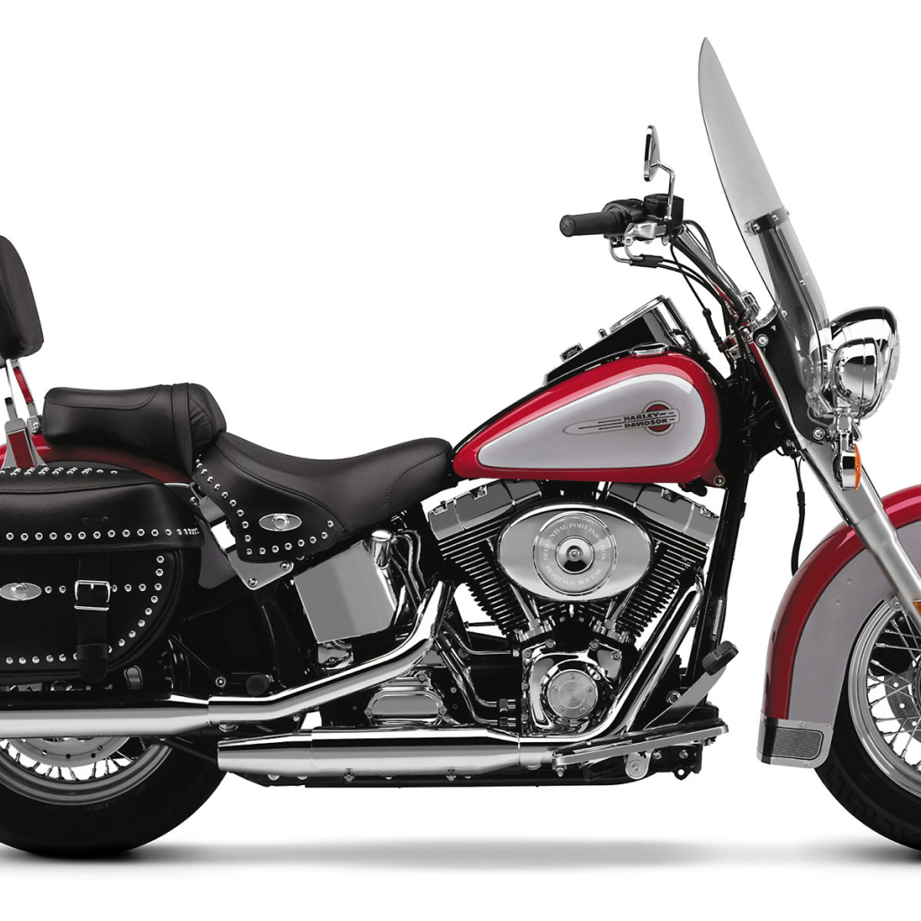 Красный Харлей