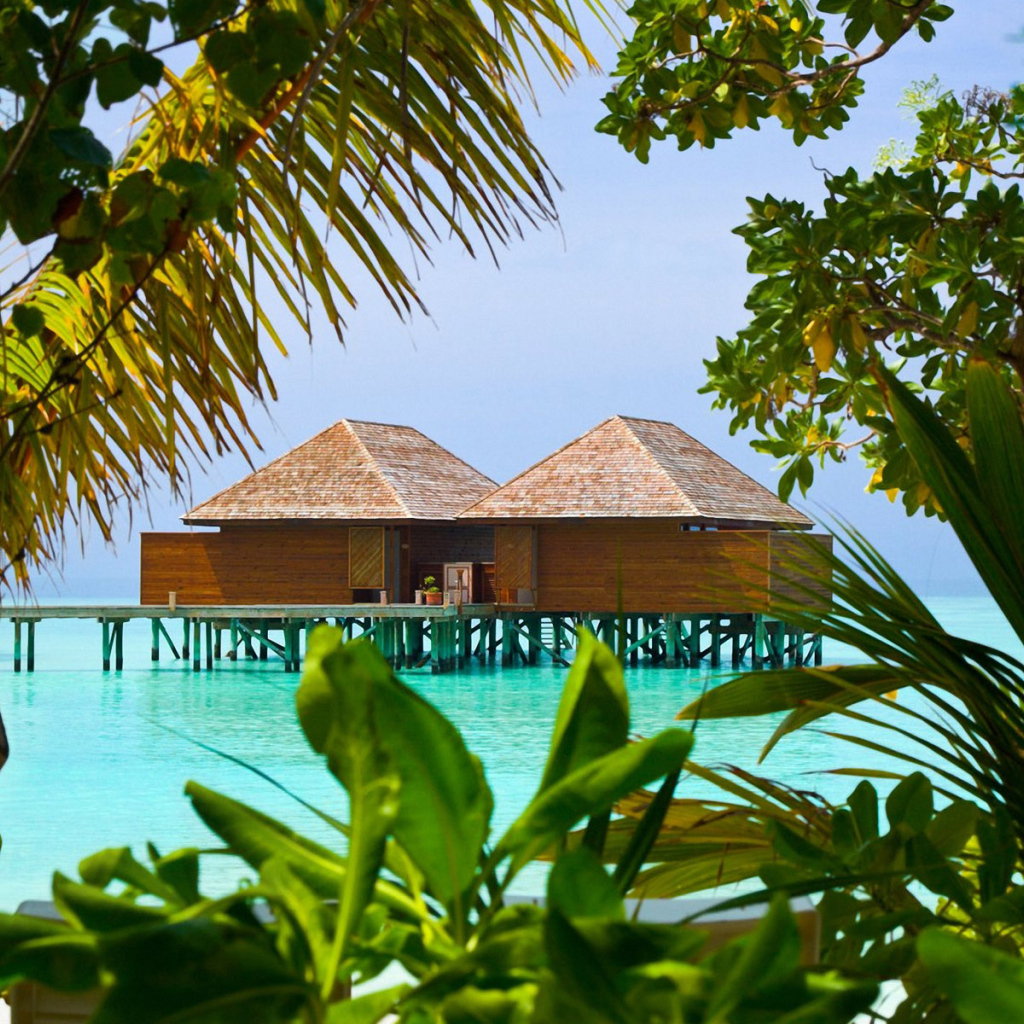 Домики на морском берегу