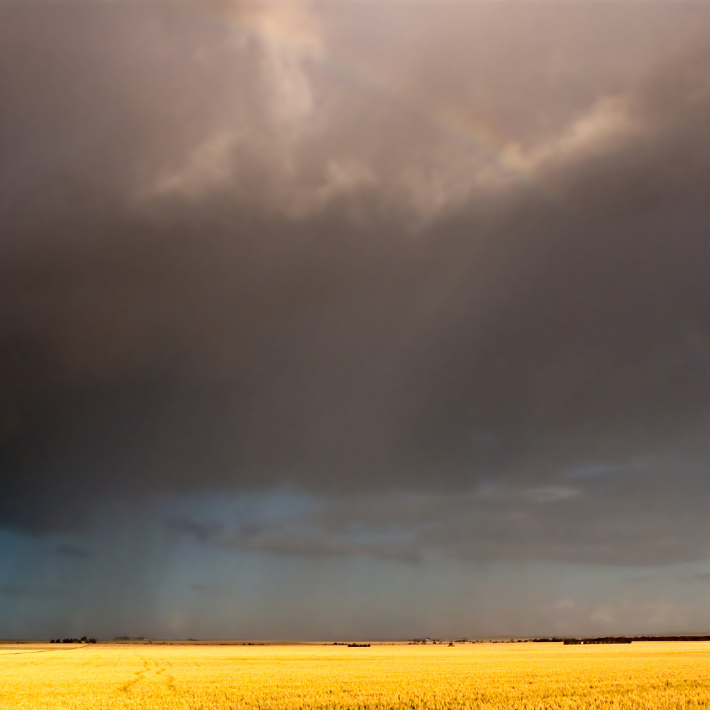 Радуга после дождя