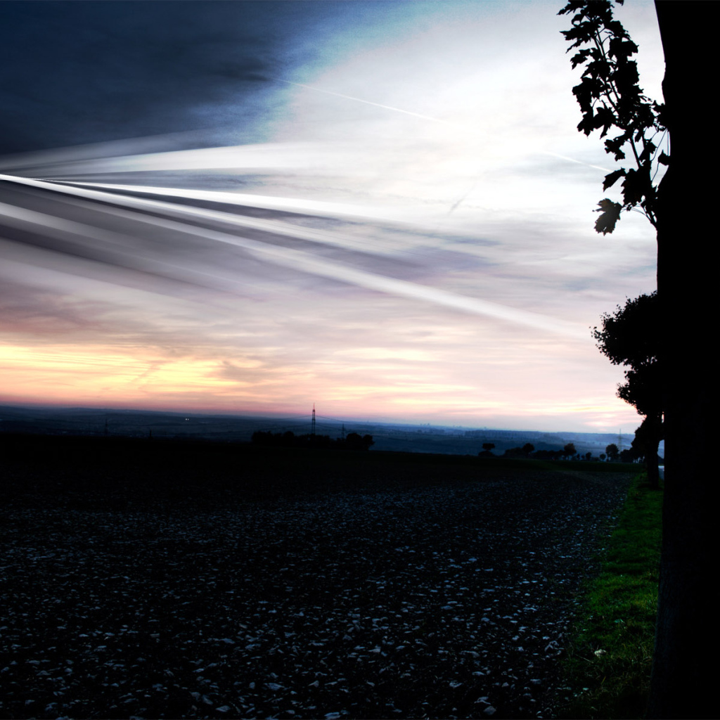 Вечернее небо HDR