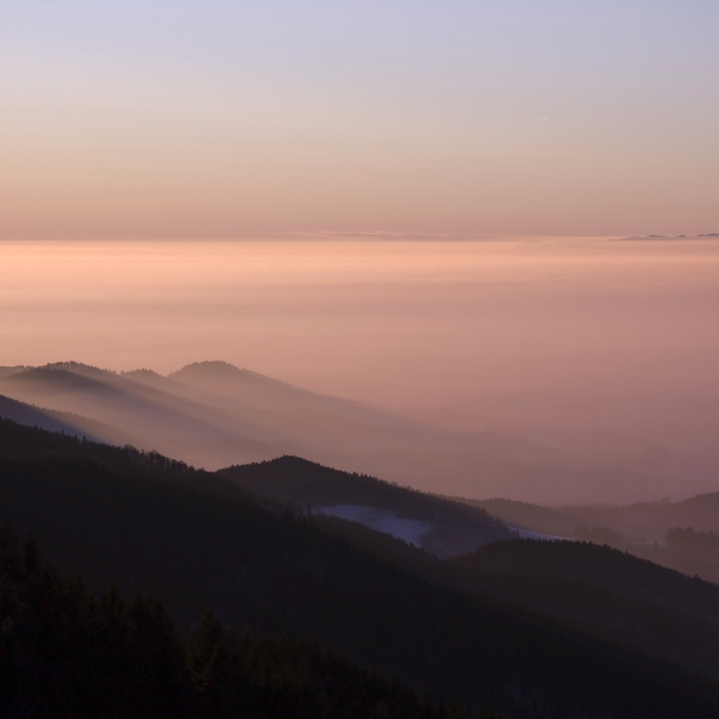 Вечер в горах