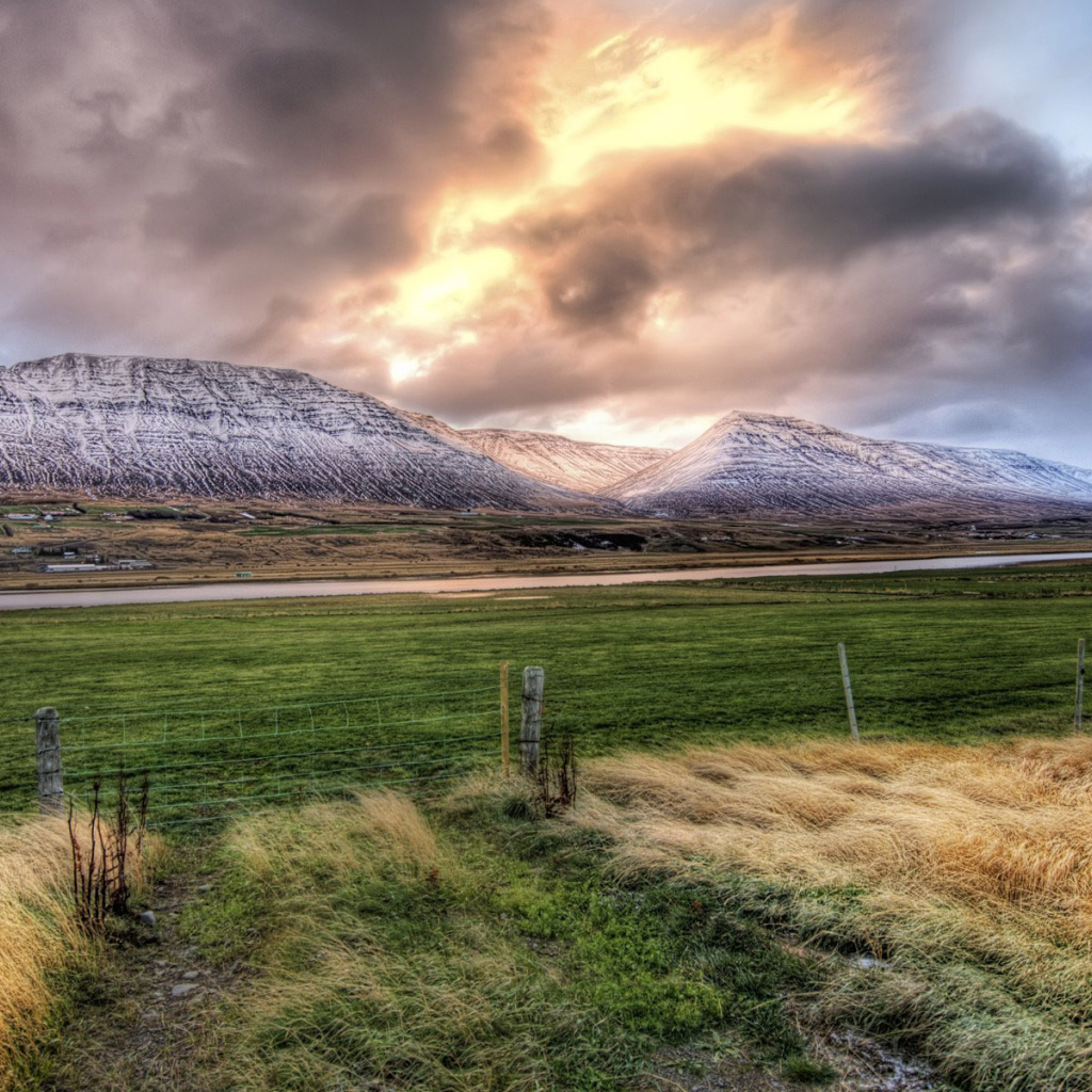 Горная гряда HDR