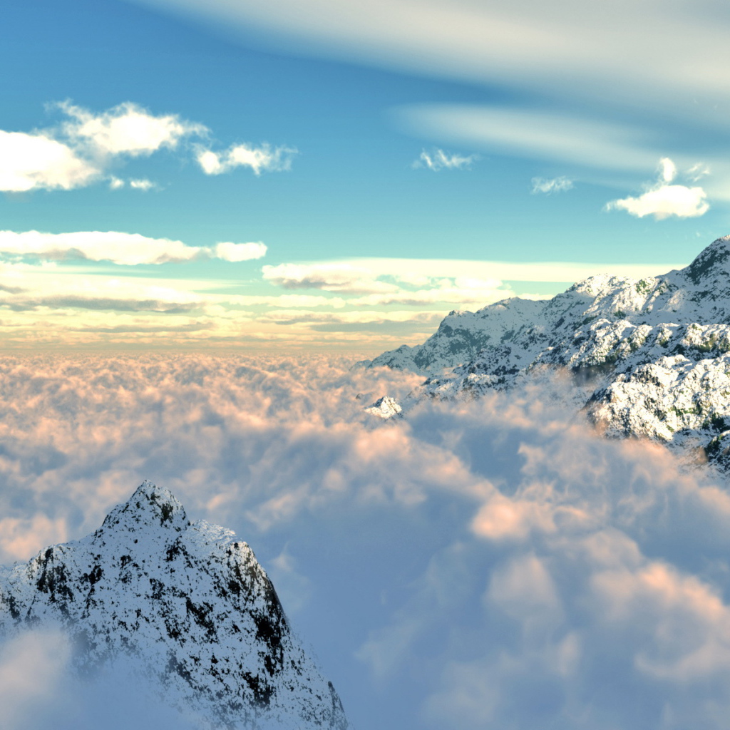 Возвышаясь над облаками