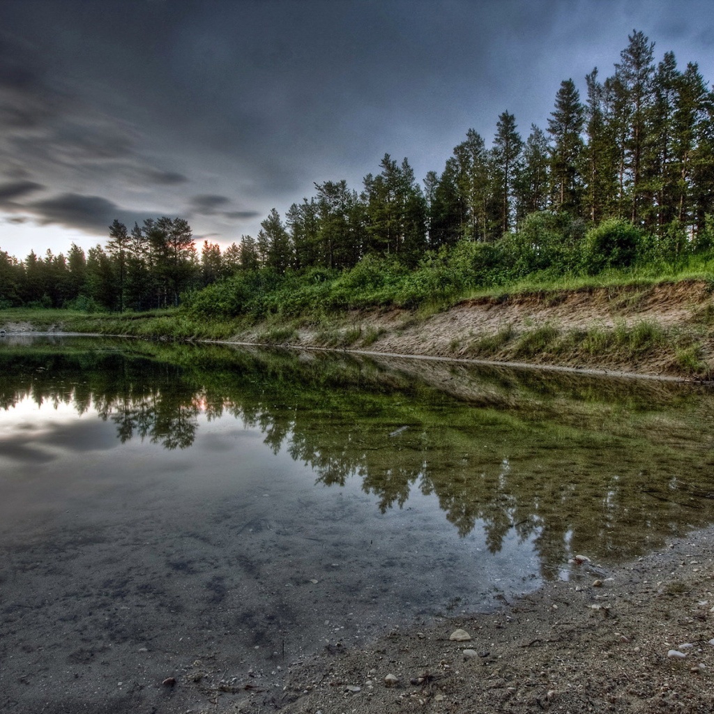 Чистое озеро