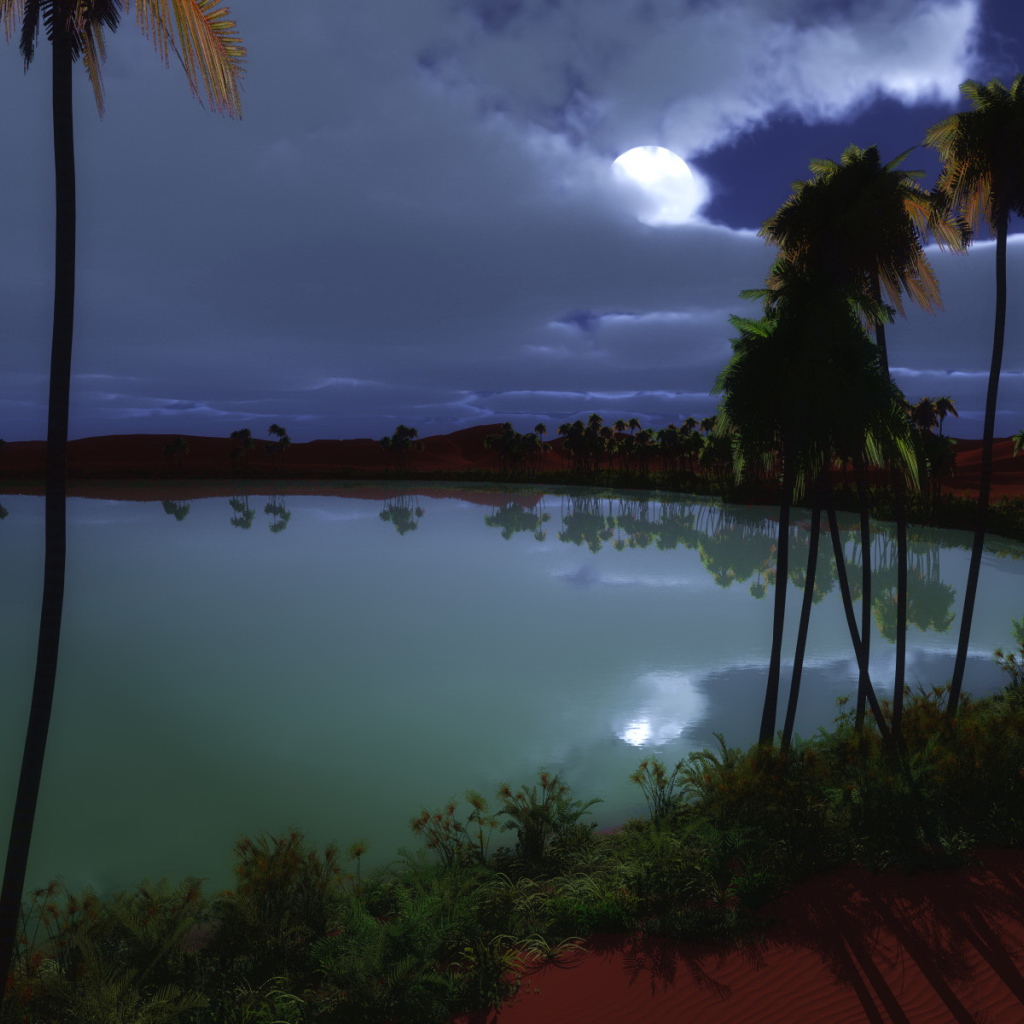 Пустынный оазис