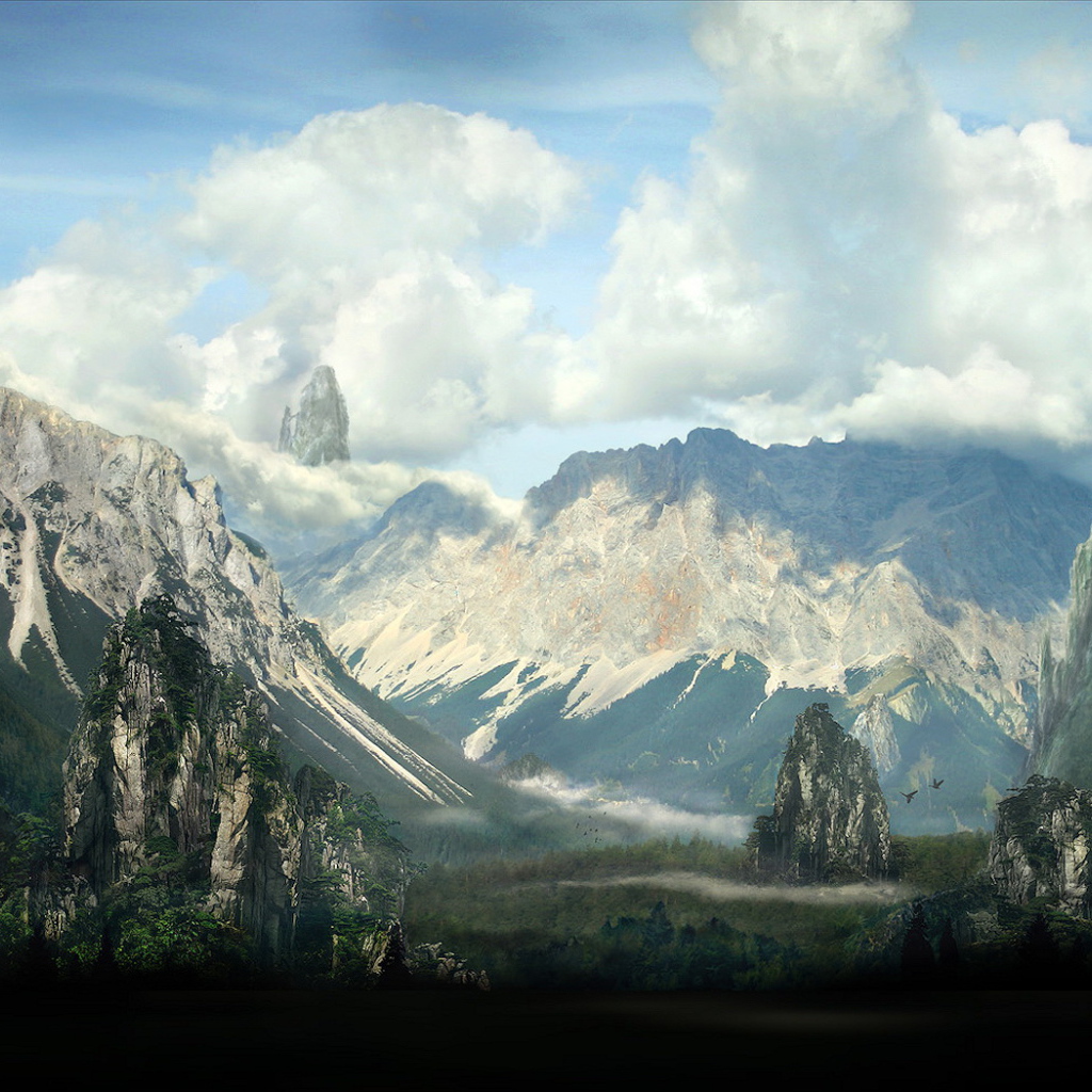 Гигантские скалы