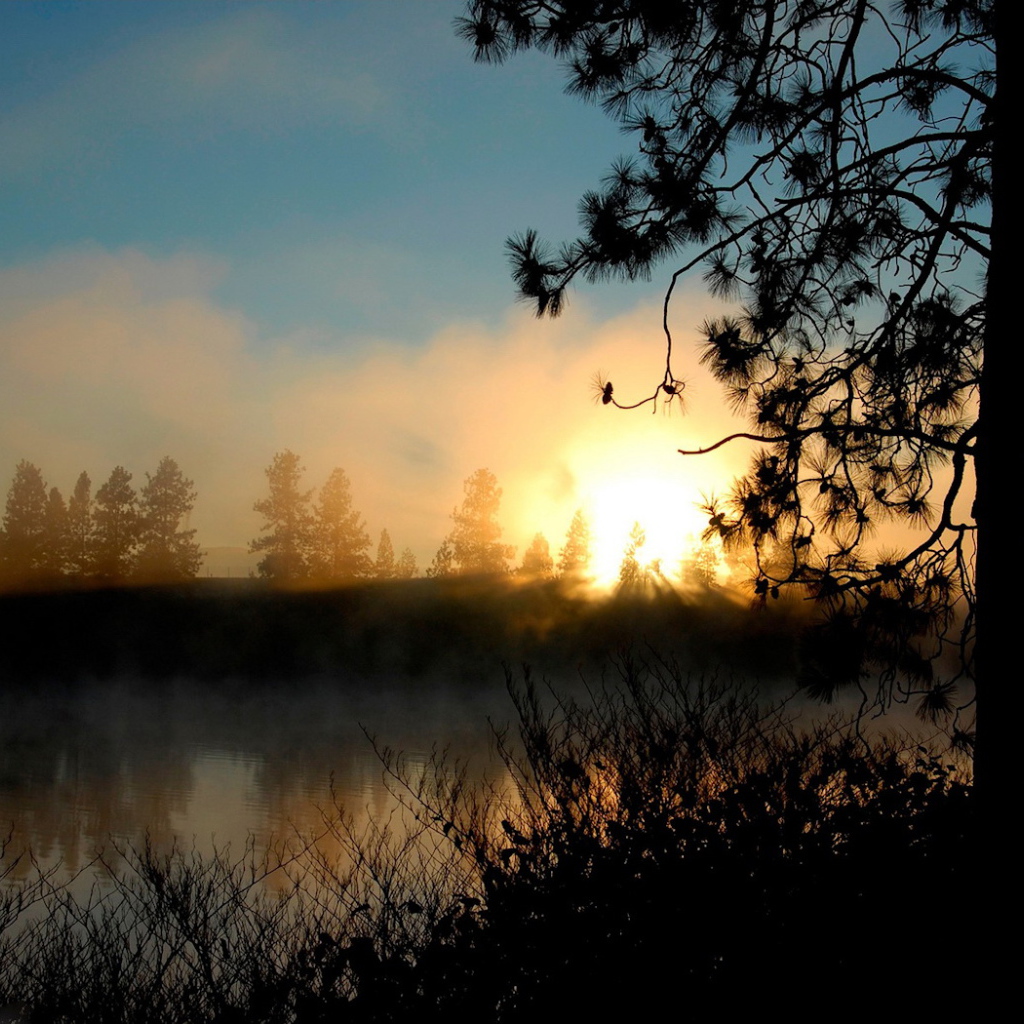 Красивый закат