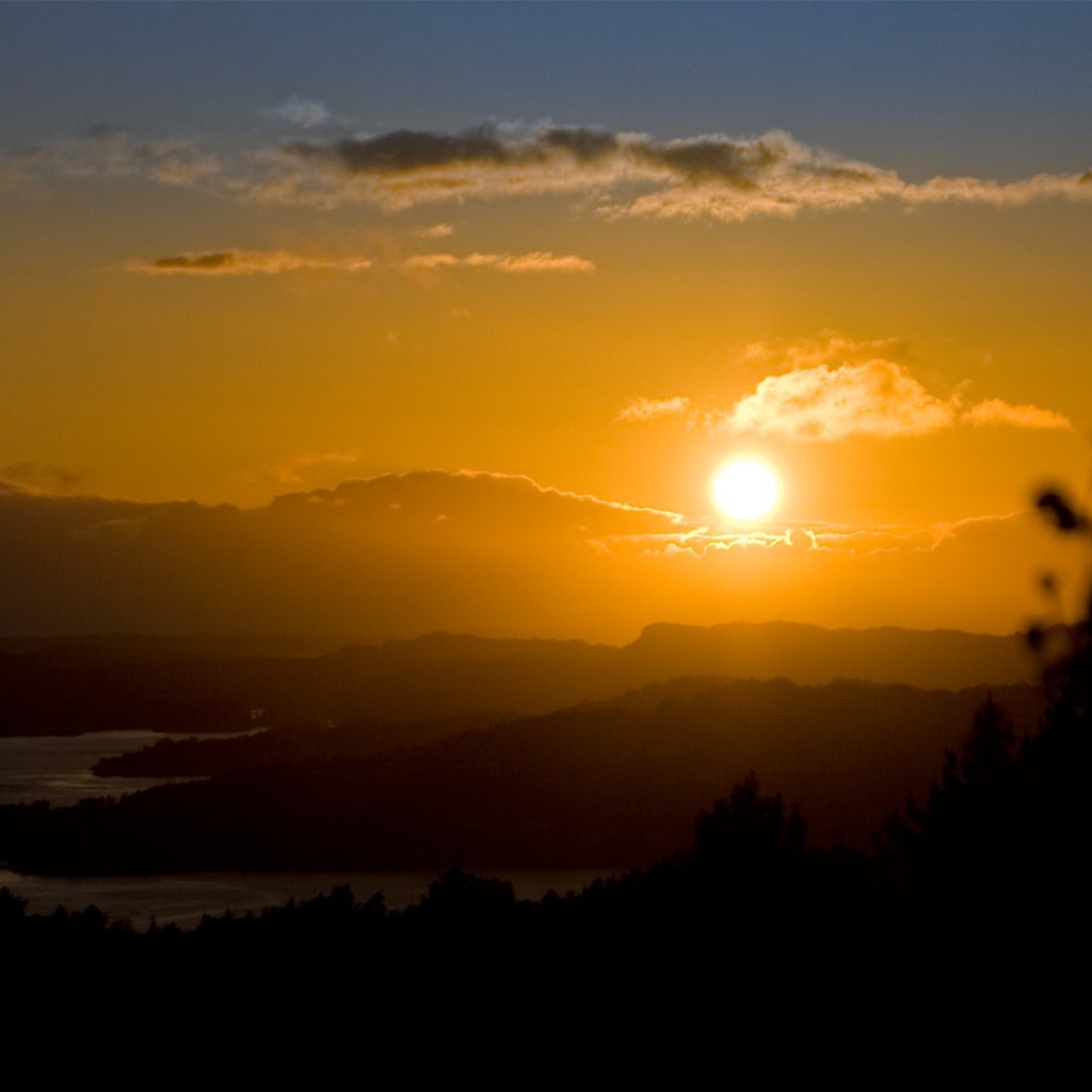 Закат солнца