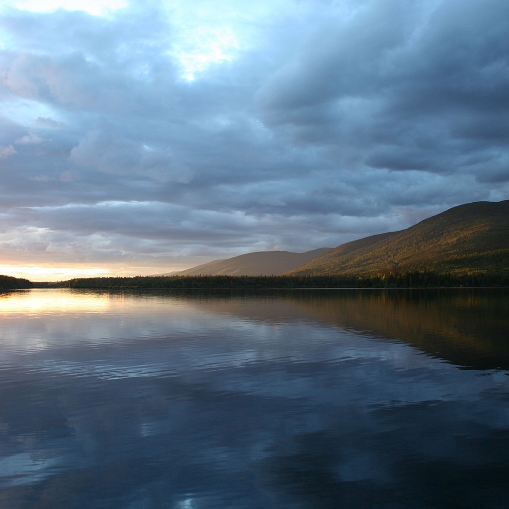 Закат на горизонте