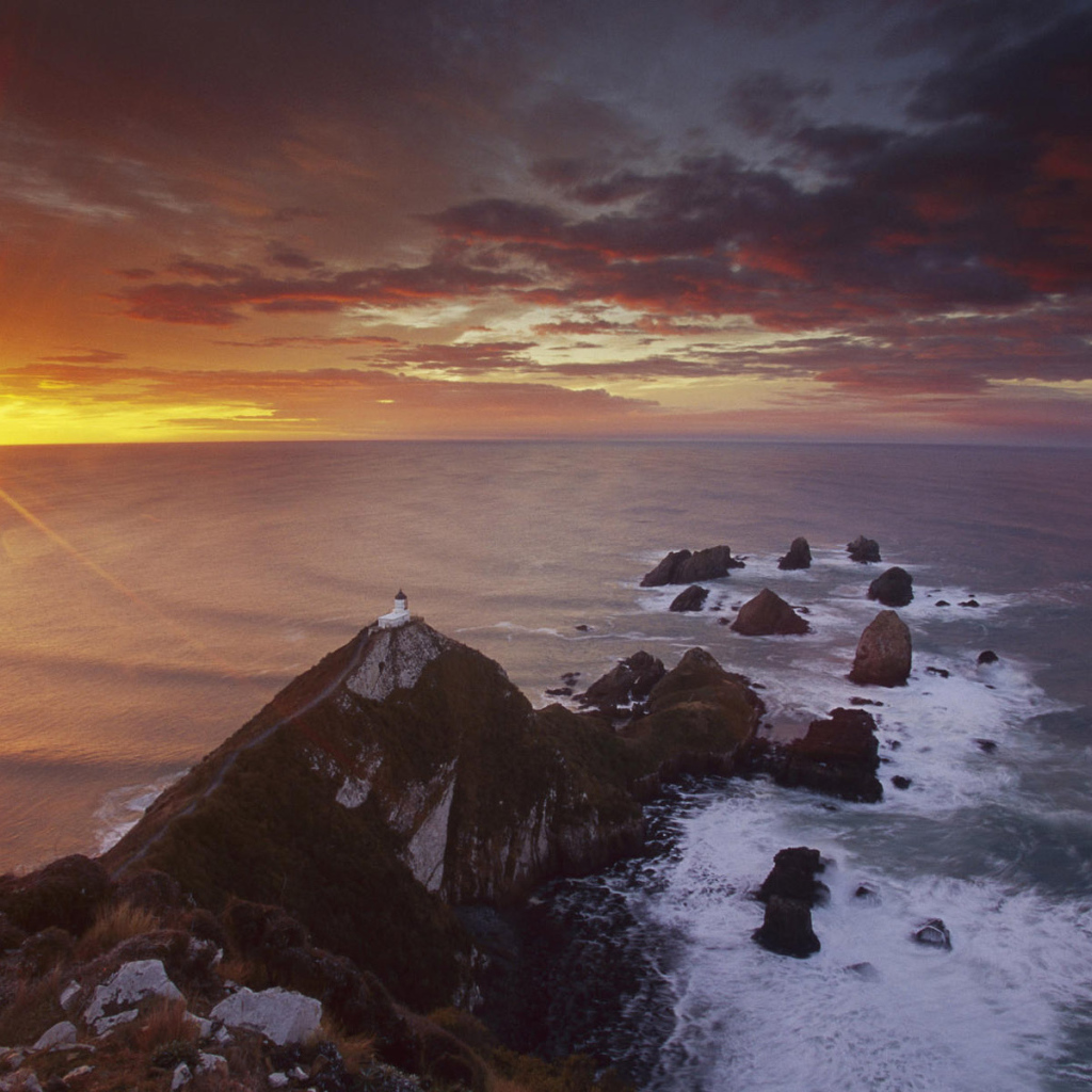 Закат на горизонте