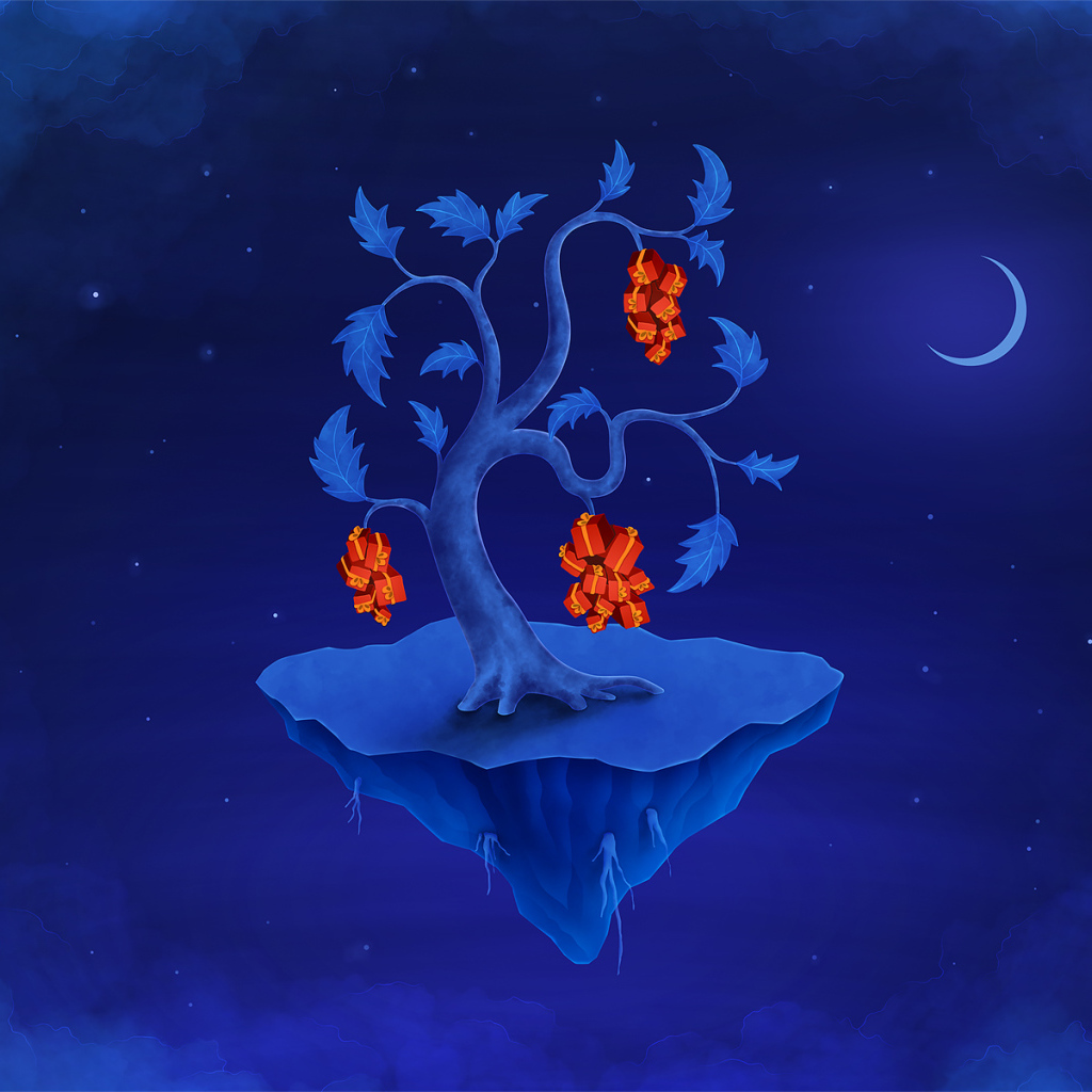 Дерево с подарками