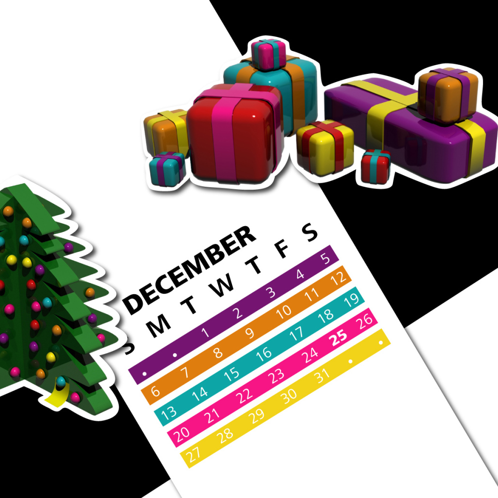 Новогодний календарь
