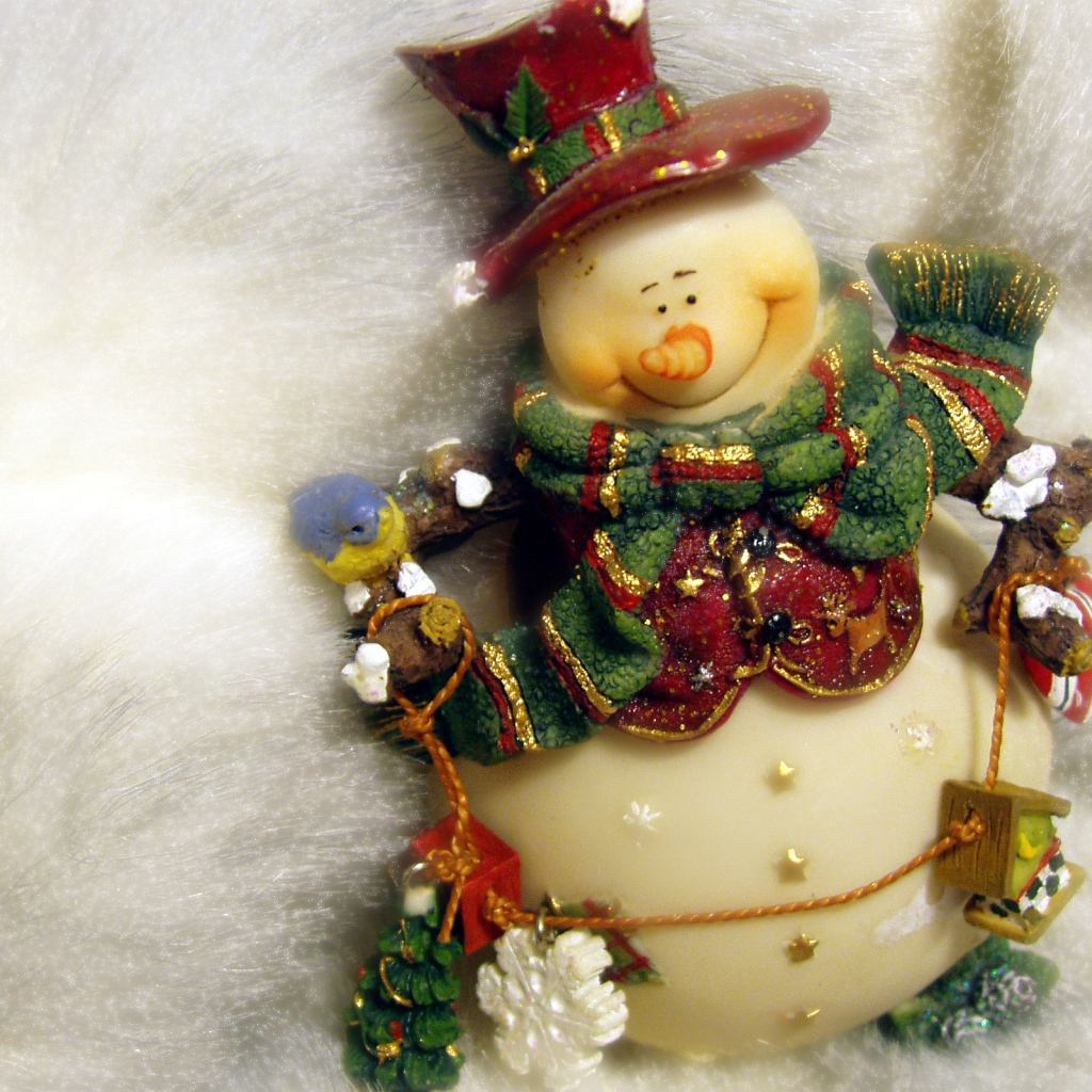 Снеговик на Новый Год