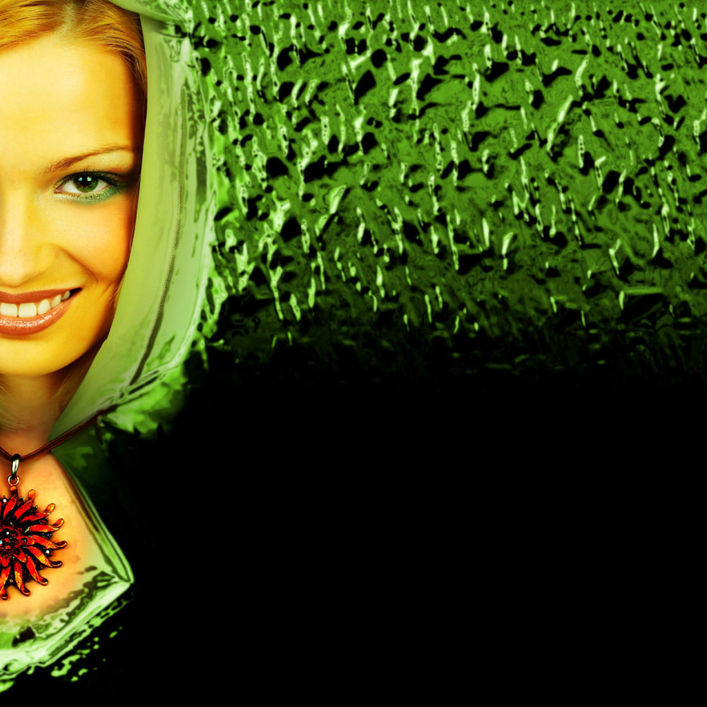 Зеленый хайр