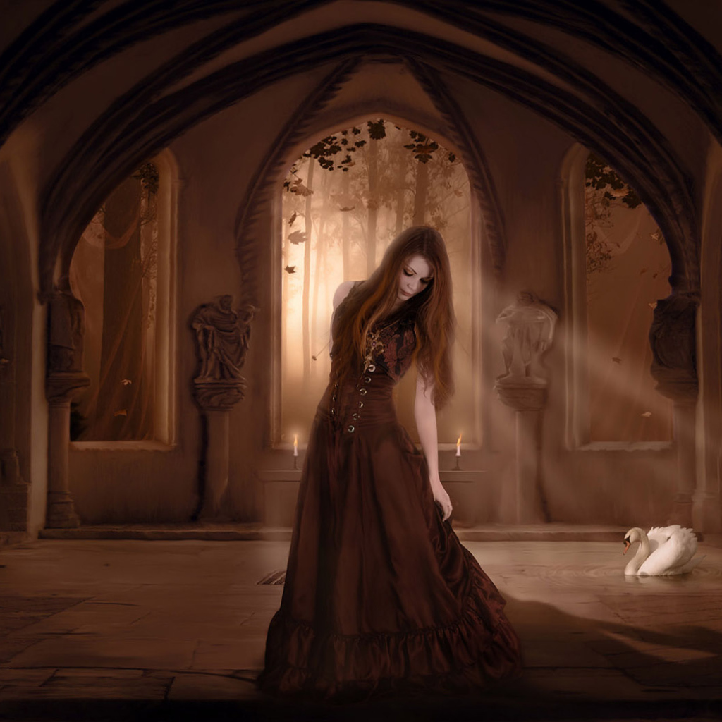 В сказочном замке