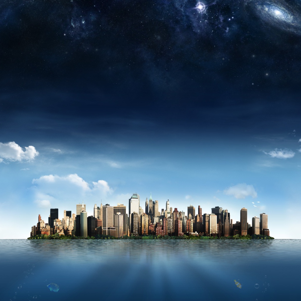 Остров город