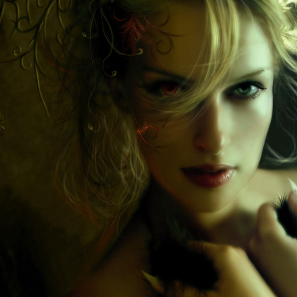 Загадочная девушка