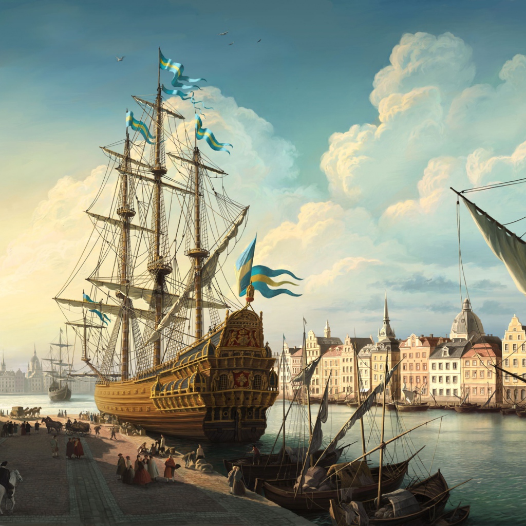 Корабль 18 века