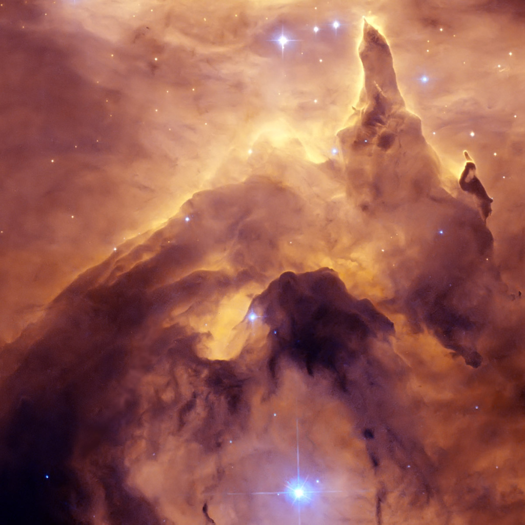 Космический хаос Снимок Hubble