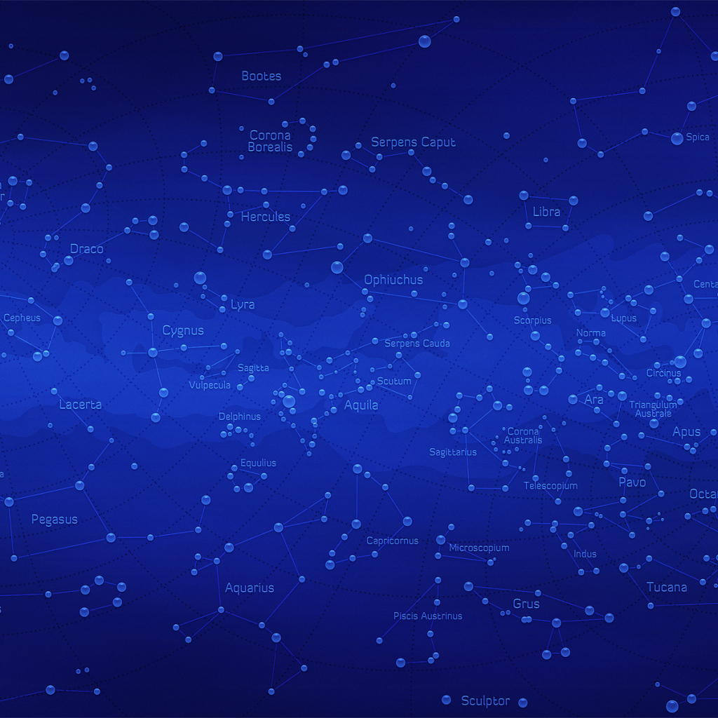 Карта звездного неба
