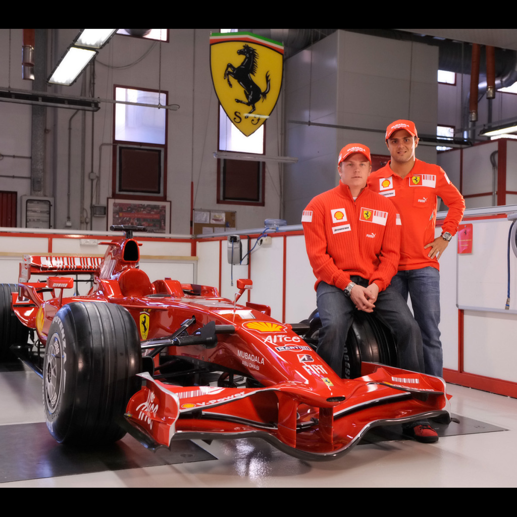 Кими и феррари ф1